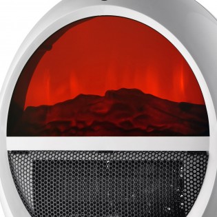 Calefactor 2 potencias Mongol Efecto Fuego (2000W)