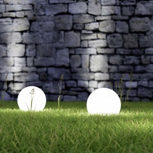 Baliza exterior con piqueta...