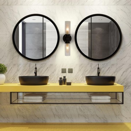 Aplique de pared para baños Imperial (2 luces)