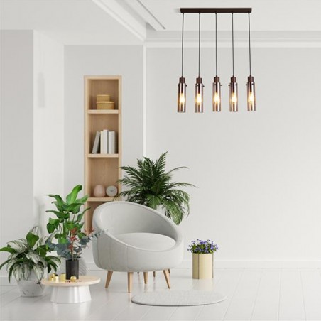 Lámpara colgante Sweden II (5 luces)