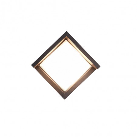 Aplique de pared de exterior LED Puno SQ (8W)