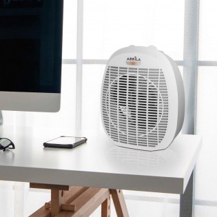 Termoventilador eléctrico 2 potencias y termostato Sudan (2000W)