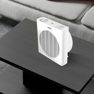 Termoventilador eléctrico 2 potencias y termostato Malta (2000W)
