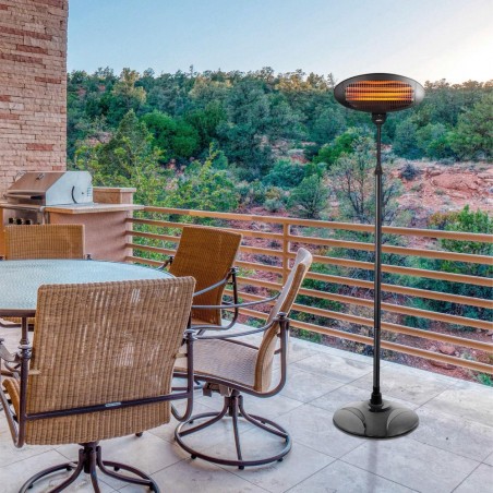 Calefactor de pie exterior 3 elementos Austral (2000W)