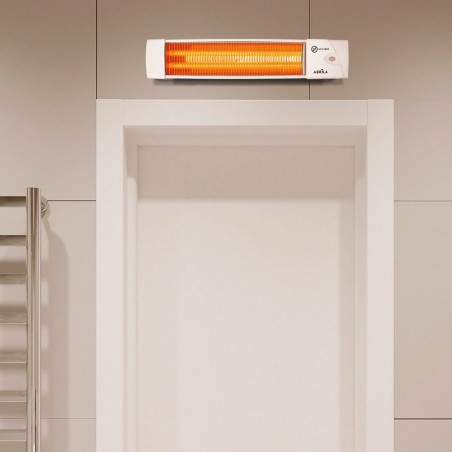 Estufa de cuarzo eléctrica 2 elementos Africa (1200W)