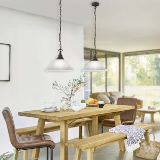 Lámpara colgante Country