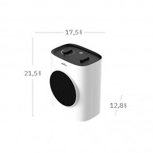 Termoventilador cerámico 2 potencias Chipre (1500W)