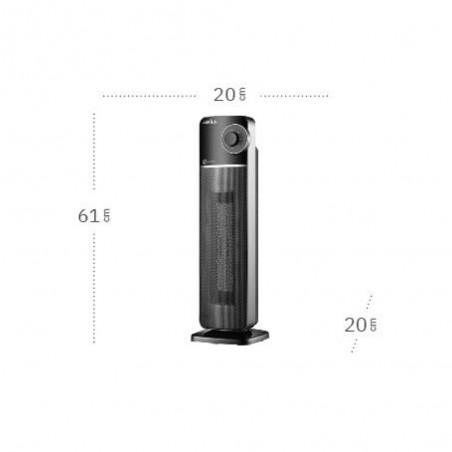 Termoventilador cerámico vertical oscilante Bequia (2000W)
