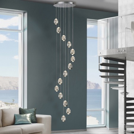 Lámpara colgante LED Rocio (14x5W)