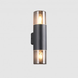 Aplique de pared exterior Hoosic (2 Luces)