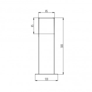 Baliza de exterior Led Hudson (3.5W)