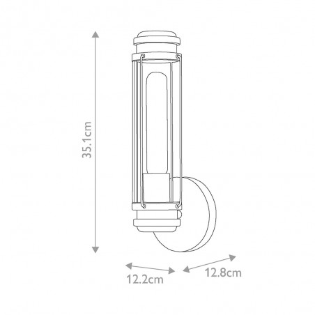 Aplique de pared para baños Masthead