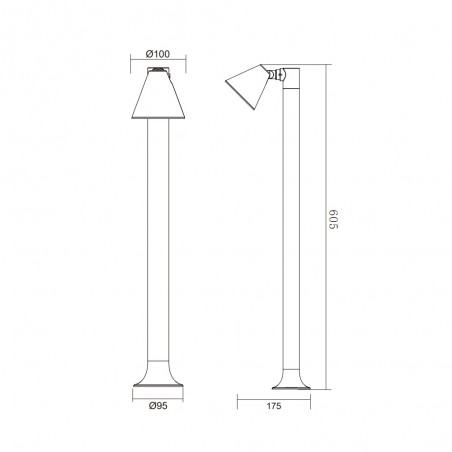 Baliza exterior Kaveri