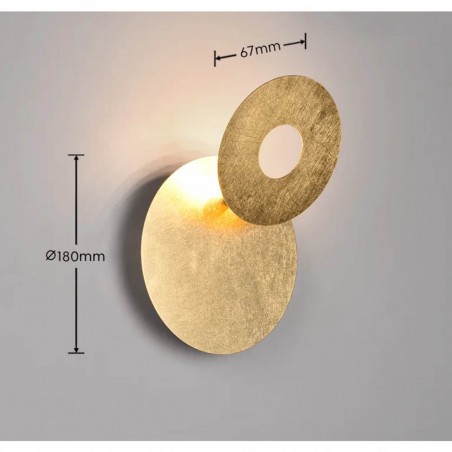 Aplique de pared LED Leano (6W)