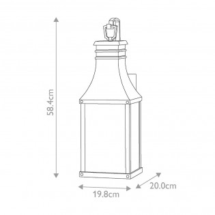 Aplique de pared Beacon Hill M (2 luces)