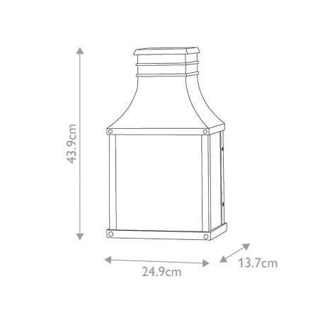 Aplique de pared Beacon Hill (2 luces)