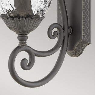 Aplique de pared de exterior Plantation M