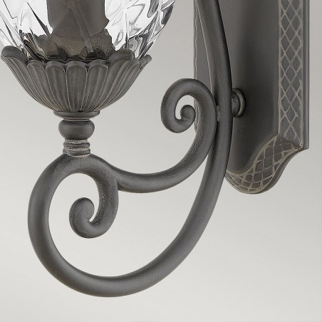 Aplique de pared de exterior Plantation M