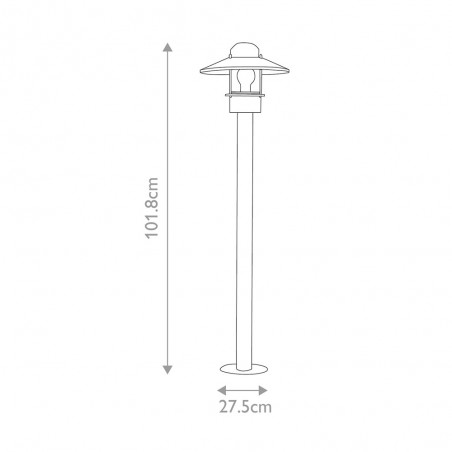 Baliza de exterior Klampenborg