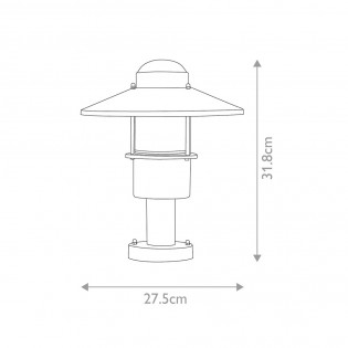 Sobremuro de exterior Klampenborg PIR