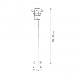 Baliza de exterior Helsingor PIR