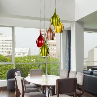 Lámpara colgante Vibrant (5...