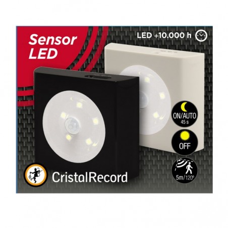 Sensor de movimiento con luz led