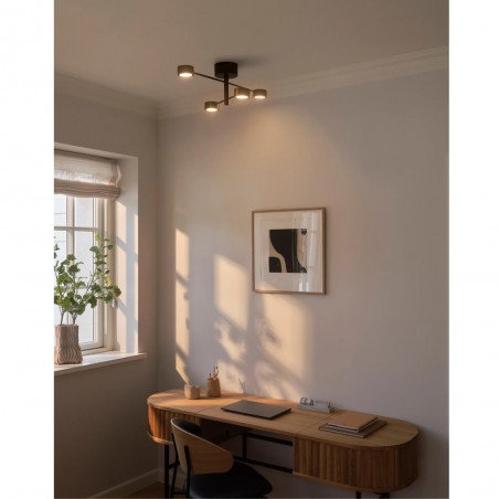 Plafón de techo LED Clyde II (4x3.5W)