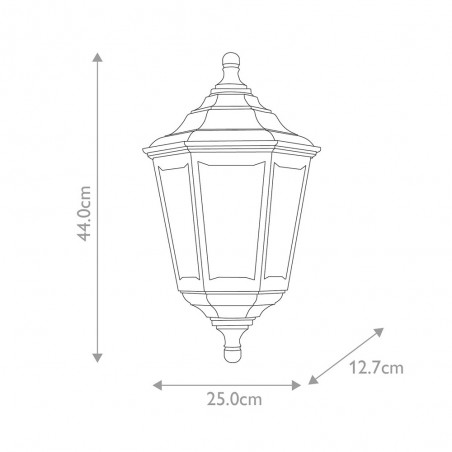 Aplique de pared de exterior Kinsale