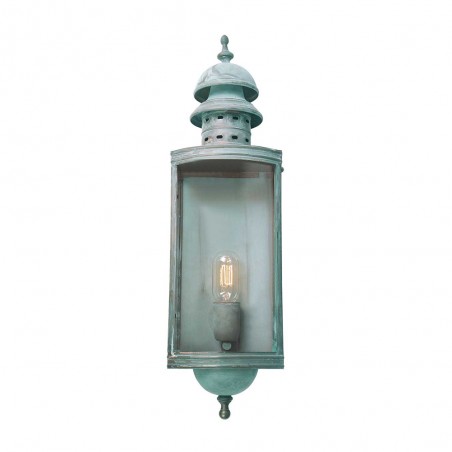 Aplique de pared de exterior Downing Street Verdigris