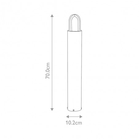 Baliza de exterior Paignton 70