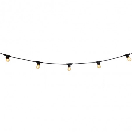 Guirnalda de exterior E27 7.5M IP54 (10 luces)