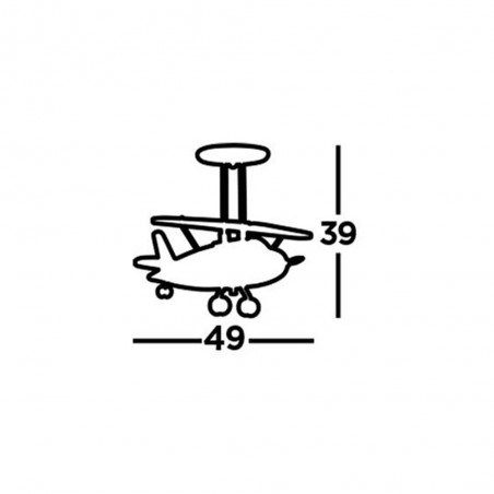 Plafón de techo infantil Novelty