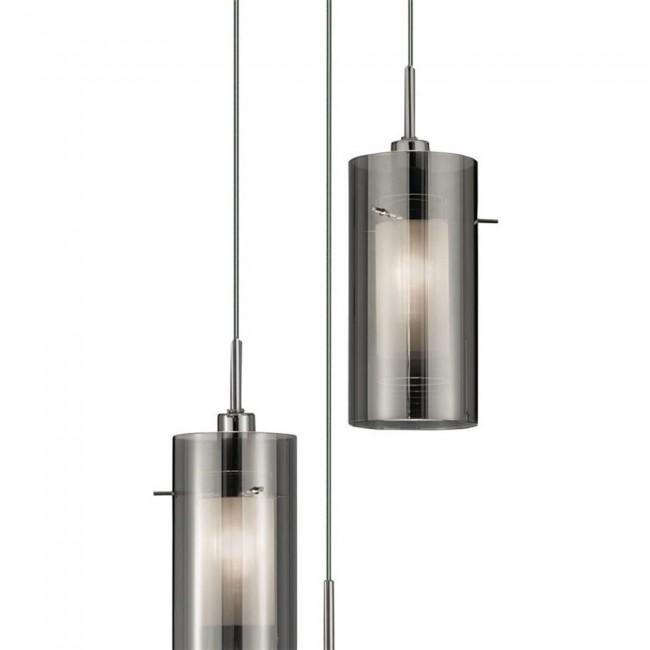 lampara colgante duo 3 luces