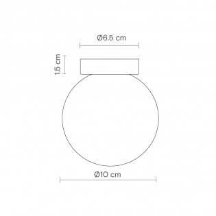 Plafón de techo Royal Simple