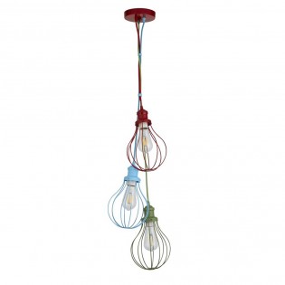 Lámpara colgante infantil Novelty (3 luces)
