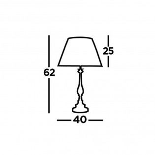 Lámpara de sobremesa Flemish