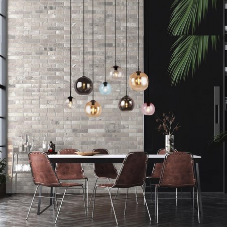 Lámpara de techo Mardi Gras (8 luces)