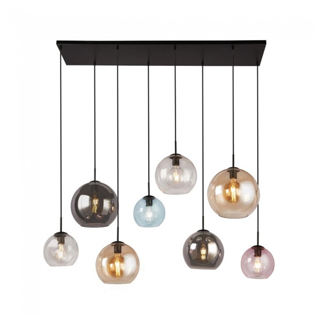 Lámpara de techo Mardi Gras (8 luces)