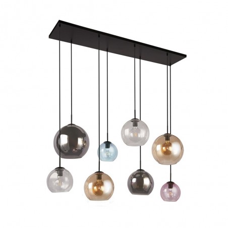 Lámpara de techo Mardi Gras (8 luces)