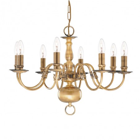 Lámpara de araña Flemish (8 luces)