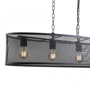 Lámpara colgante Fishnet (4 luces)
