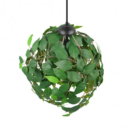 Lámpara colgante Leavy Verde