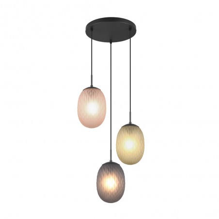 Lámpara colgante Facette (3 luces)