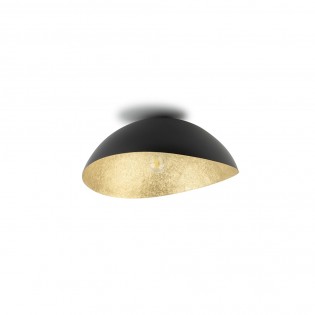 Plafón de techo Chapeau Negro