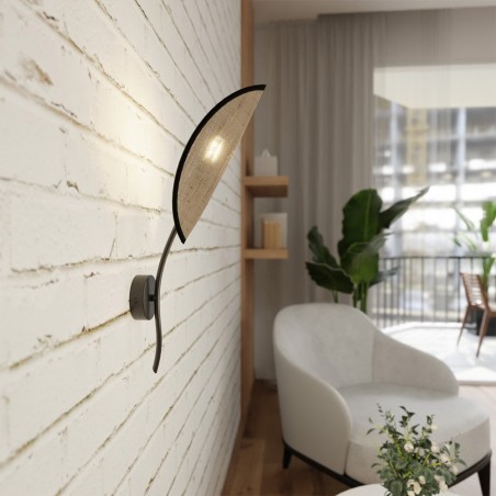 Aplique de pared Flik Ratán