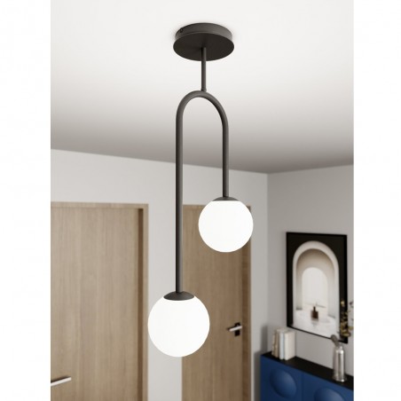 Plafón de techo Marty (2 luces)