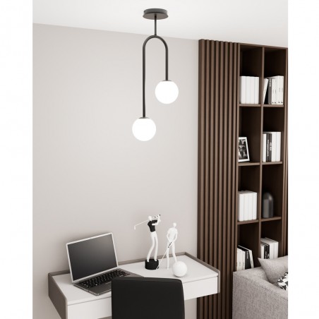 Plafón de techo Marty (2 luces)
