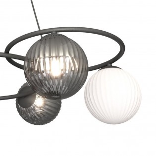 Lámpara colgante Pensal Mix (6 luces)