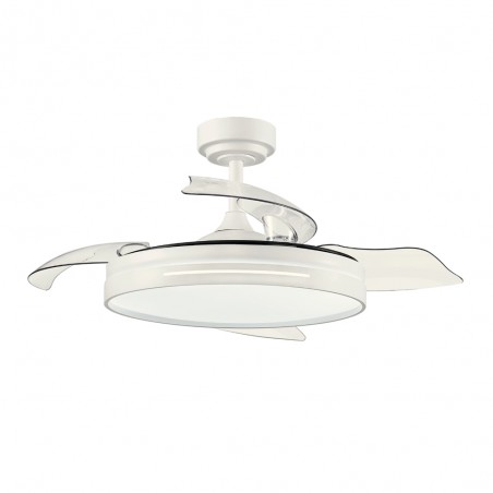 Ventilador LED aspas retráctiles Anemoi CCT (72W)